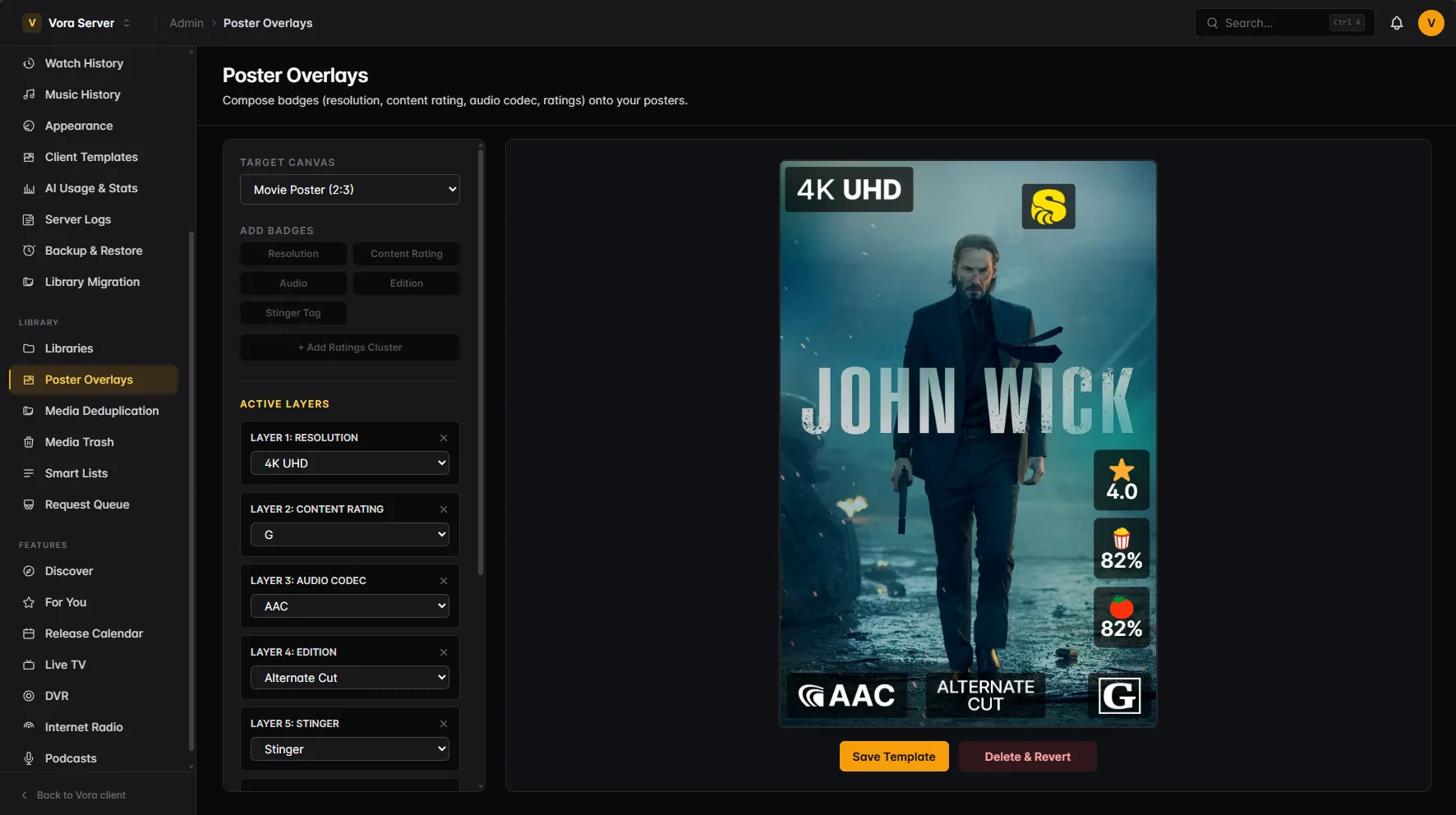 The poster overlay engine