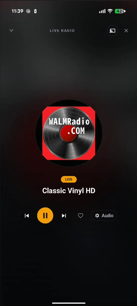 Internet radio on an Android phone